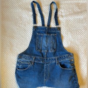 Denim Full Length Overalls